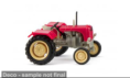 087647 Steyr Traktor 80 in karminrot. 1:87